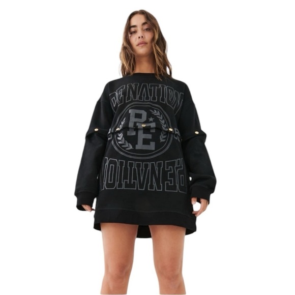P.E Nation | Women’s Apex Convertible Sweatshirt Dress Size XS - Picture 2 of 9
